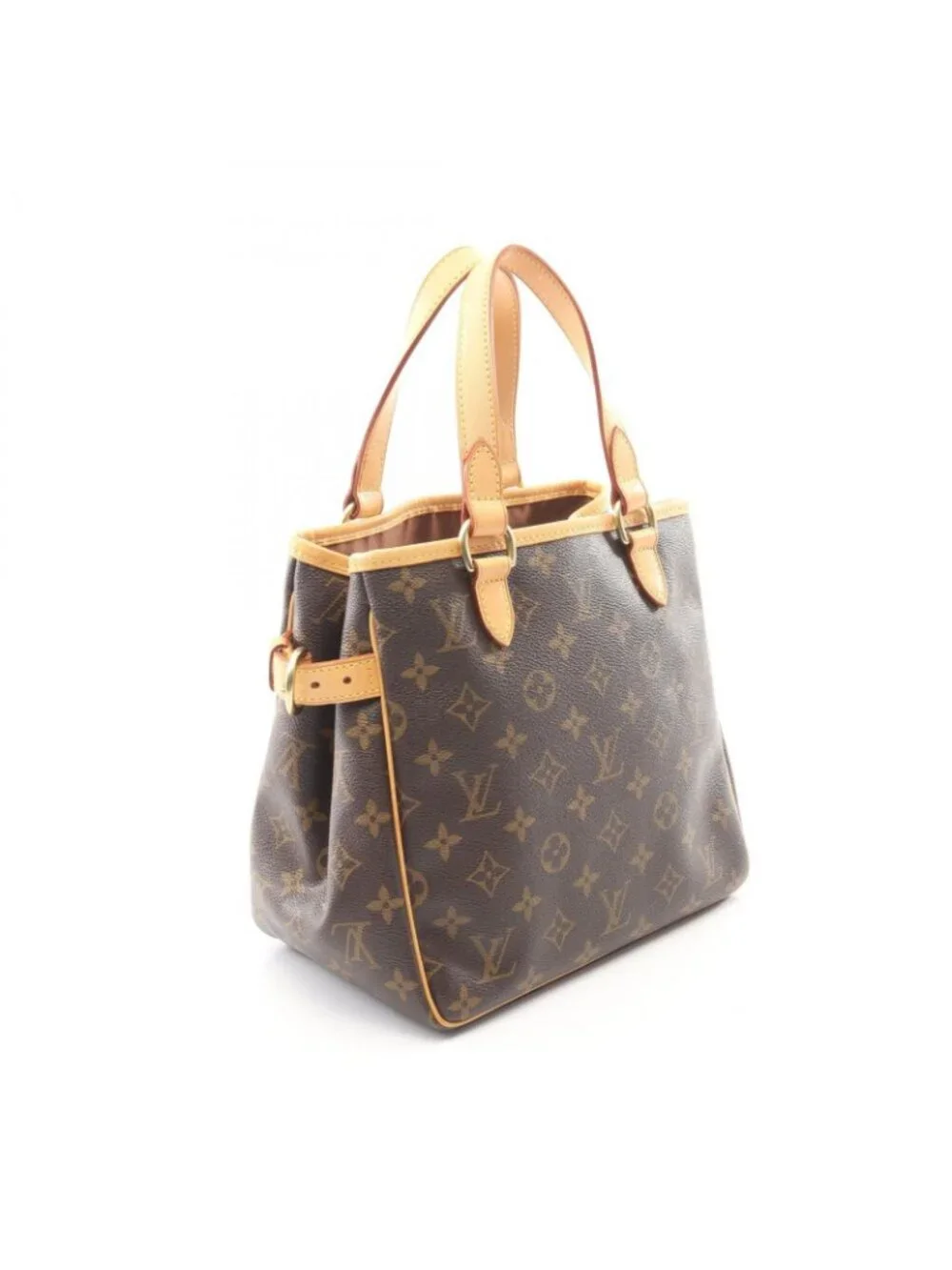 Louis Vuitton Handbag Batignolles Canvas Leather